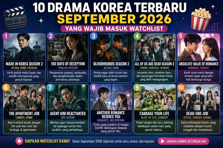 10 Drama Korea Terbaru September 2026