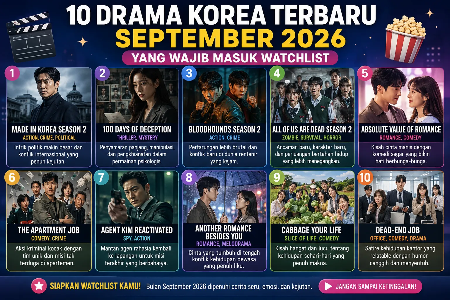 10 Drama Korea Terbaru September 2026
