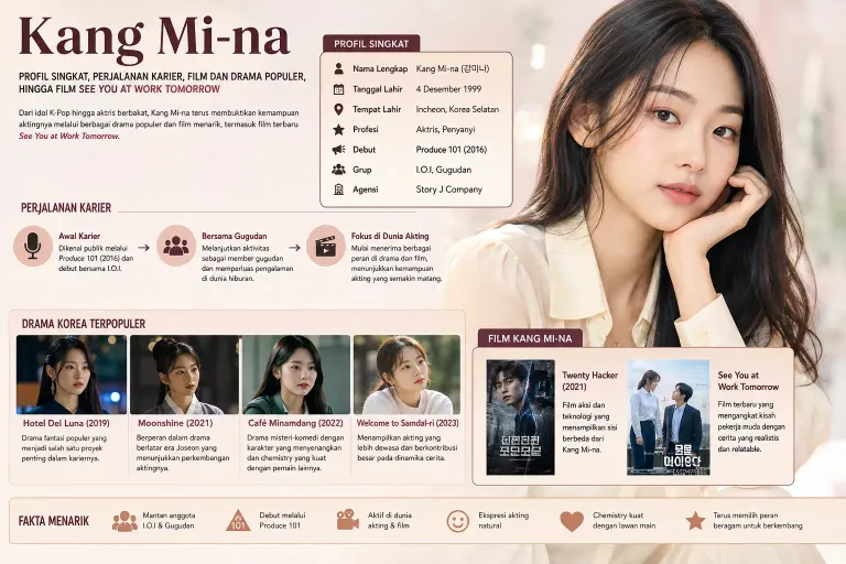Profil Kang Mi-na